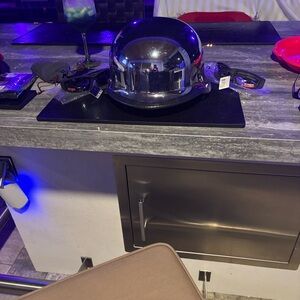 Motorcycle helmet with Stylish Black Sunglasses